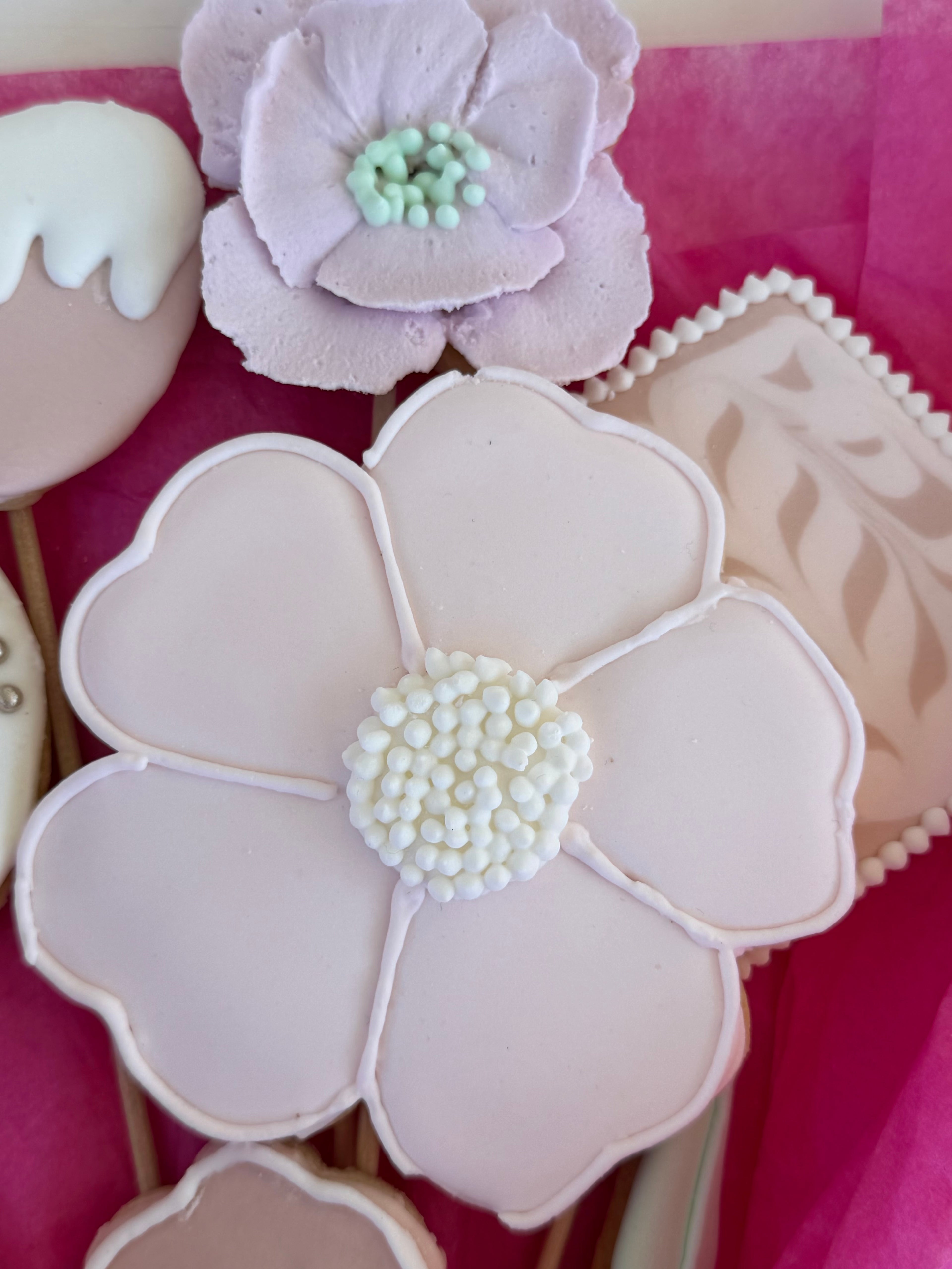 Bouquet de biscuits personnalisés - cadeau gourmand 🌸
