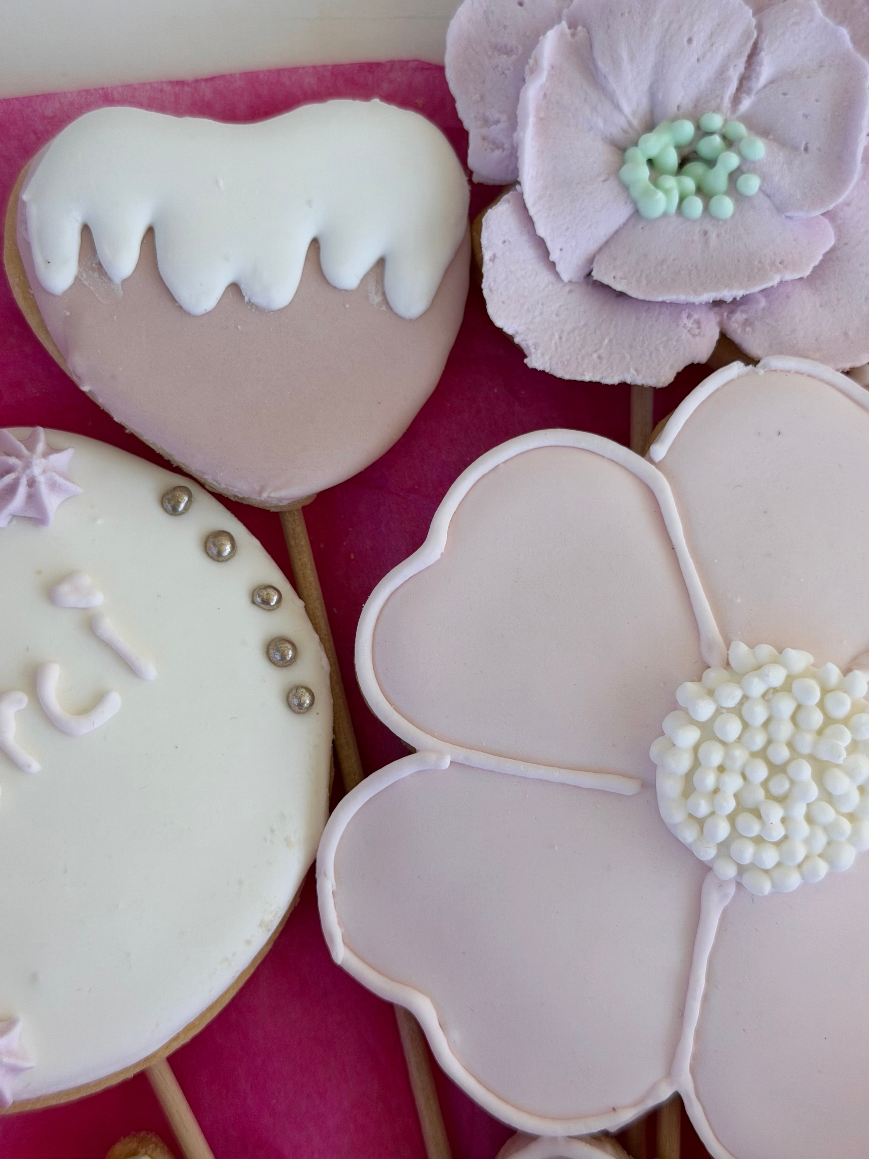 Bouquet de biscuits personnalisés - cadeau gourmand 🌸