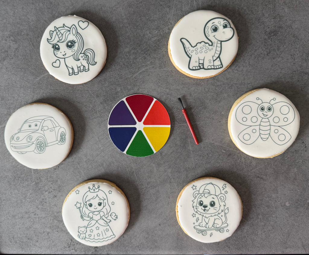 🎨 Biscuits à colorier