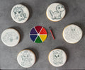 🎨 Biscuits à colorier